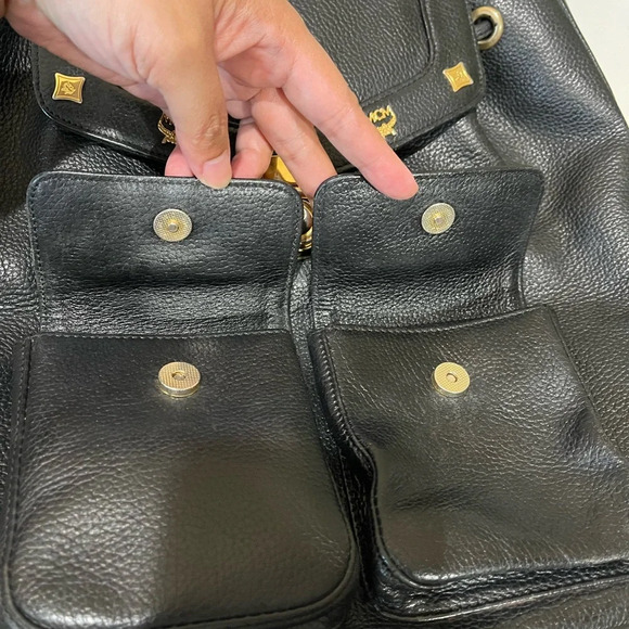 MCM Vintage Leather Backpack - Picture 13 of 15